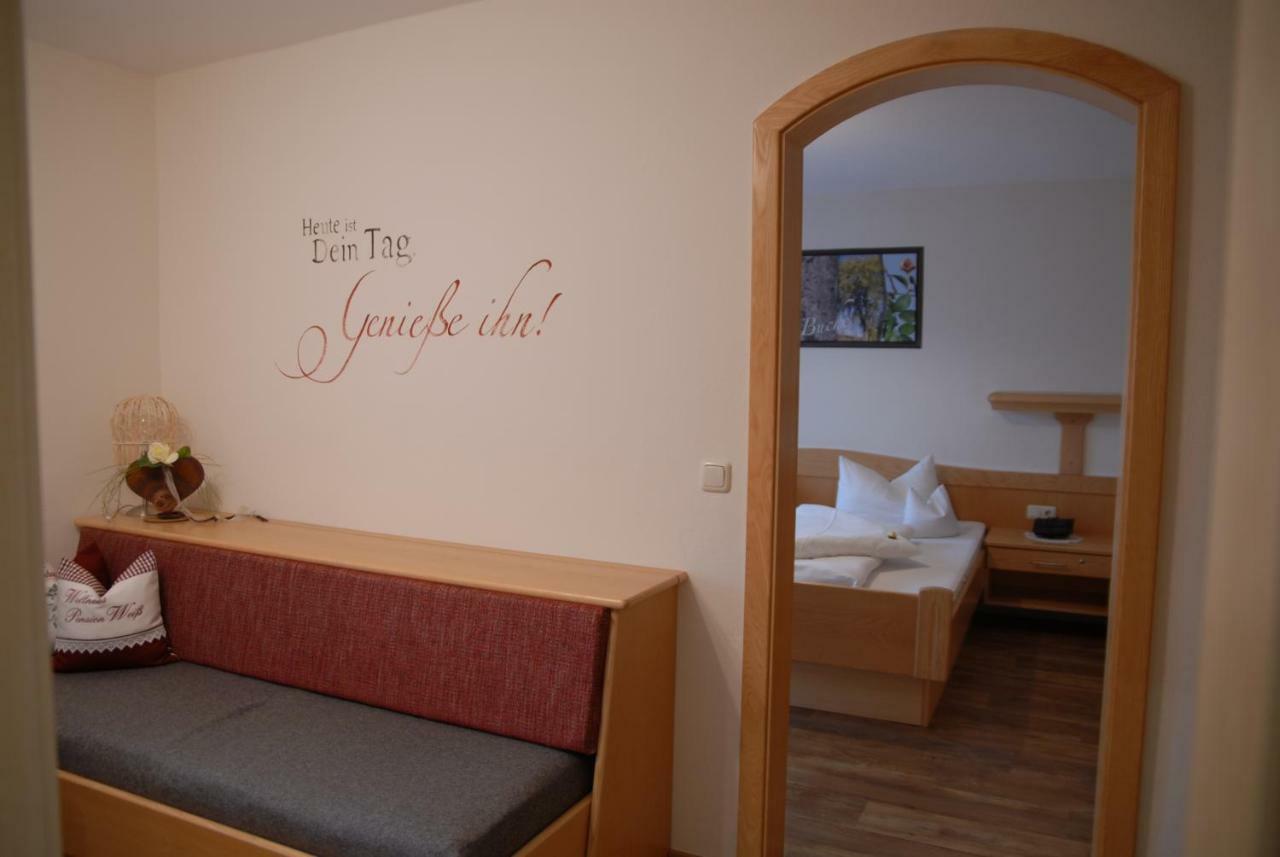 Pension Weiss Hohenwarth Exterior foto